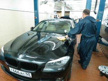 Полировка автомобилей BMW